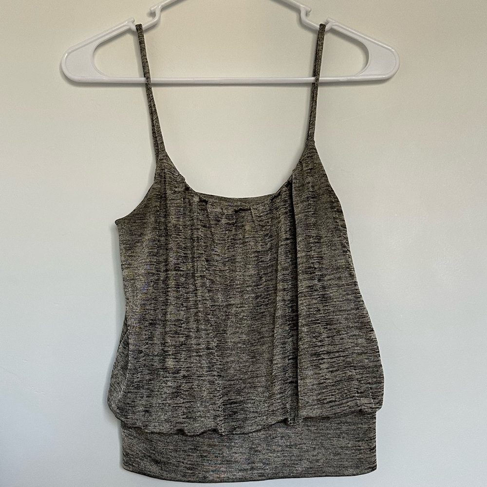 EXPRESS Gray Slouch tank top